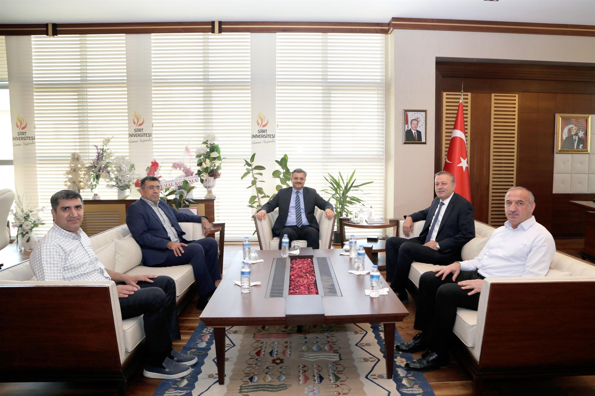 Bitlis Eren Üniversitesi Rektörü Prof. Dr. Necmettin Elmastaş’tan Üniversitemize Ziyaret